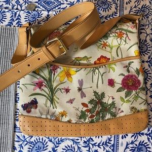 Gucci Flora crossbody bag - 100% authentic